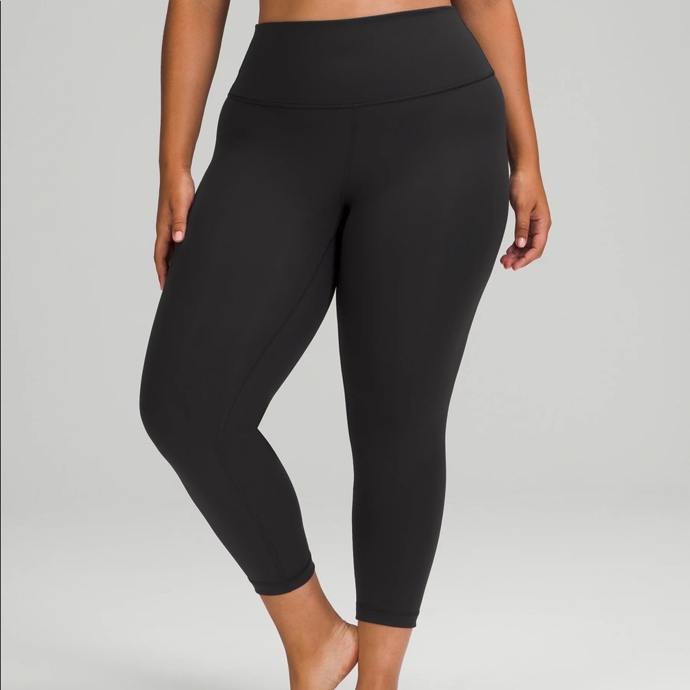 LULULEMON WUNDER UNDER HIGH-RISE CROP 23" *FULL-ON LUXTREME
